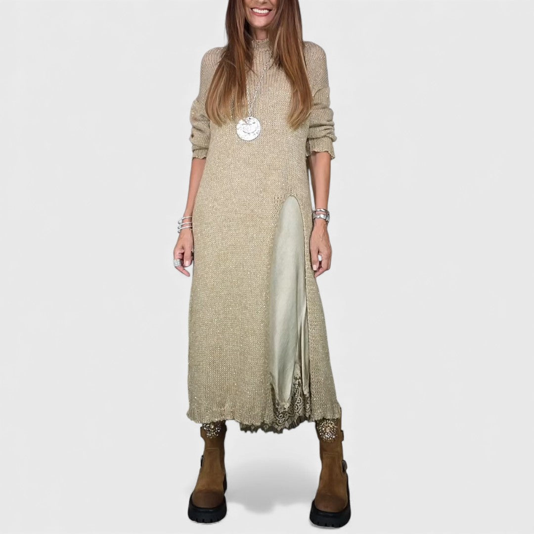 Laluna | Conjunto vestido largo chic