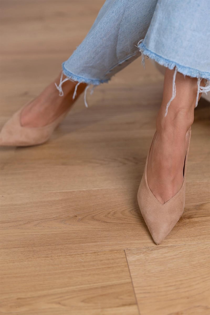 Montse | Zapatos de Tacón Nude